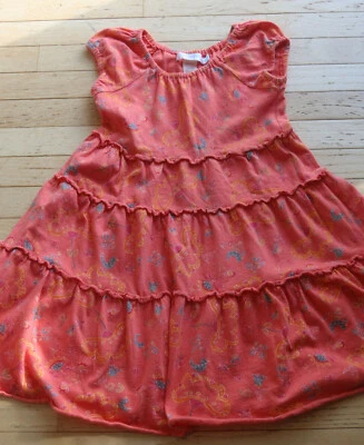 * PRODUCTOS FRESCOS * VESTIDO GIRATORIO FLORAL COLORIDO ~ 6X / 7 Foto 1 de 2