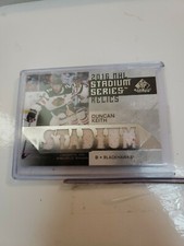 16-17 2016-17 SP GAME USED DUNCAN KEITH STADIUM SERIES FABRICS BLEND /99 HAWKS