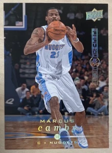 MARCUS CAMBY - 2008-09 Upper Deck ELECTRIC COURT GOLD #46 - DENVER NUGGETS - Picture 1 of 2