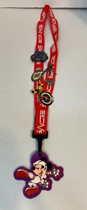Disney World Theme Parks Mission Space Lanyard and 6 collectible pins 2000-2004 - Picture 1 of 12