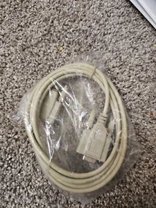 White 6 Feet VGA Male to VGA Male Cable Cord Monitor Cord - Picture 1 of 2