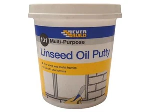 Everbuild - Multi Purpose Linseed Oil Putty 101 Natural 1kg - MPN1 - Picture 1 of 1