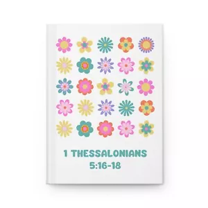 Bible Verse Lined Notebook Christian Religious Prayer Hardcover Journal - Picture 1 of 7
