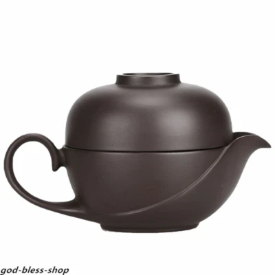 China Travel Tea Set Yixing Zisha Tea Pot with Infuser Tea Cup Portable Tea Set  - Image 1 of 4