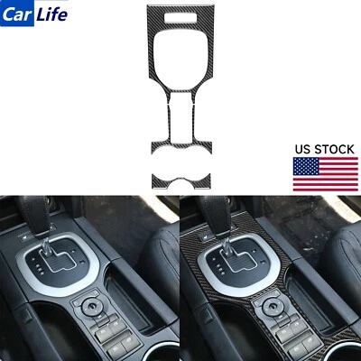 For Pontiac G8 08-09 3Pcs Real Carbon Fiber Center Console Gear Shift Panel Trim - Imagem 1 de 4