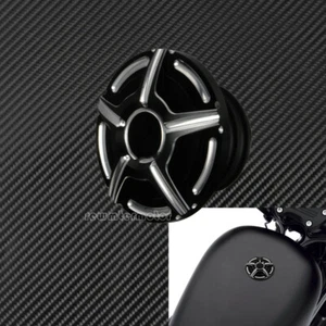 Pentagram Vented Gas Cap Fuel Tank Right-hand Thread Fit For Harley Dyna 92-17 - Picture 1 of 9
