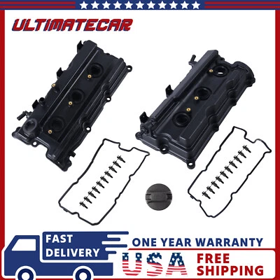 Cubierta de válvula de motor con junta y pernos para Nissan Frontier Pathfinder Xterra NV1500 Foto 1 de 4