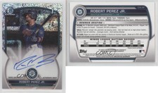 2023 Bowman Chrome Prospect Speckle Refractor /299 Robert Perez Jr #CPA-RP Auto