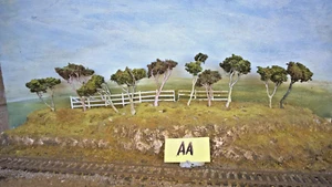 Australian Model Gum Trees NSWGR QGR train rail HO OO N lot 70M - Picture 1 of 4