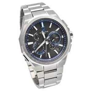 CASIO Oceanus OCW-T6000-1AJF Solar Radio Men Watch Bluetooth Titanium New in Box - Picture 1 of 5