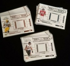 2005 Playoff Absolute Memorabilia Tools of the Trade #'d Red Black Blue Spectrum