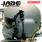 New Hgu-Gentex 56/P Usa Xl Helicopter Helmet, No Maxi Facial, Jade Tactical