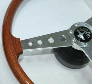 CLÁSICO VOLANTE DE MADERA ALFA ROMEO GTA HELÉBORO CON HUB BOSS TOTALMENTE NUEVO - Imagen 1 de 5