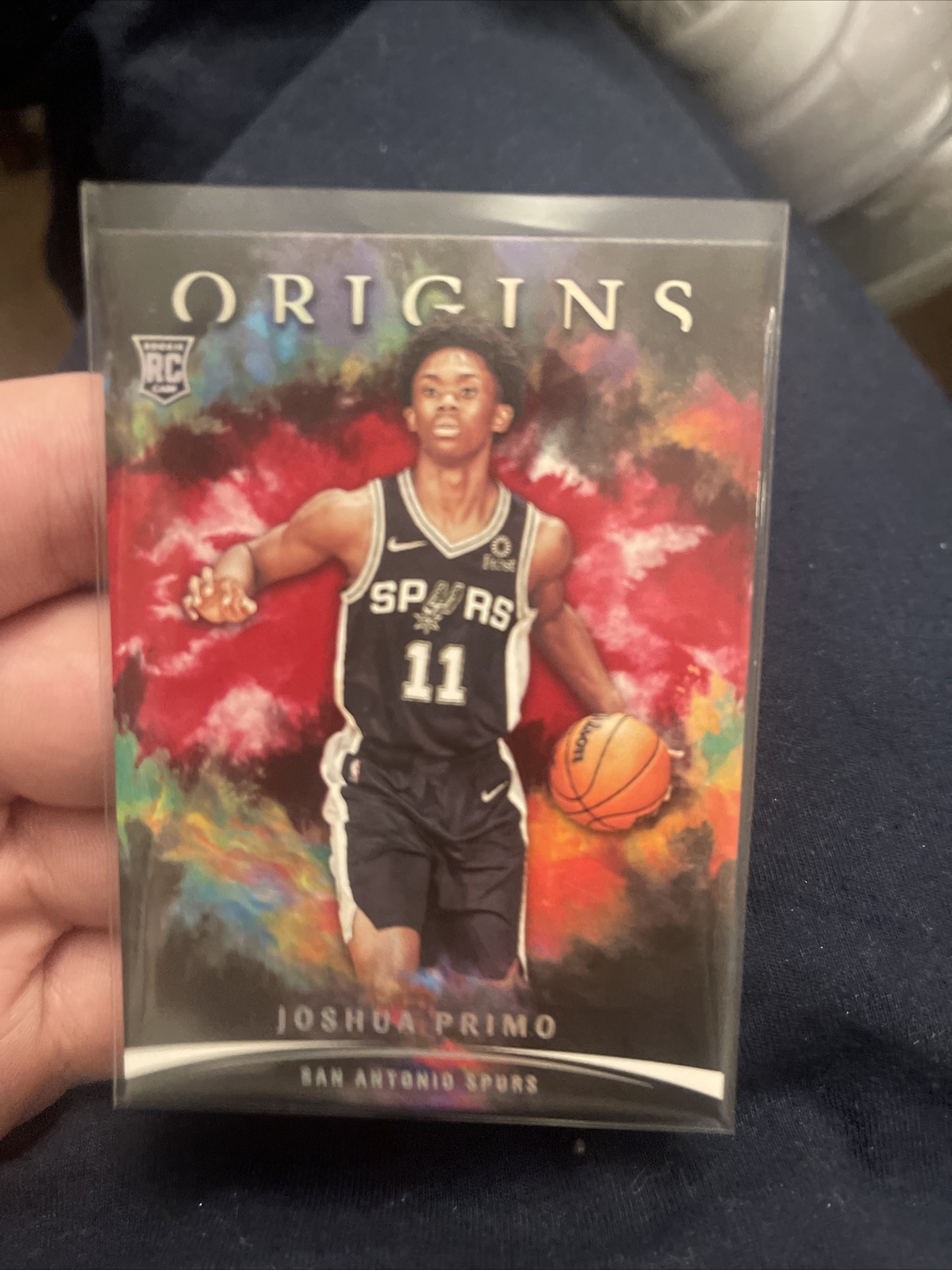 2021-22 Origins Red Joshua Primo rookie spurs