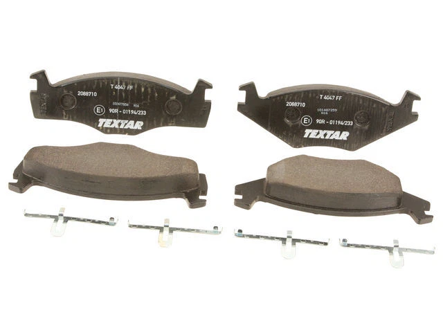 Juego de pastillas de freno delanteras textar 26365MX 1994 1982 1982 1983 para Volkswagen Jetta 1981-1995 Foto 1 de 2