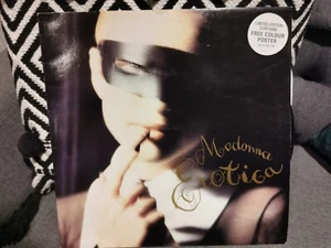 Madonna - Erotica 12” Vinyl Disc - Limited Edition - No Poster Included - Imagen 1 de 5