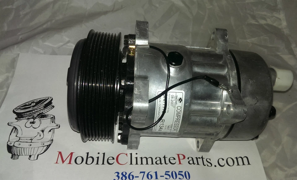 COMPRESOR DE AIRE ACONDICIONADO VOLVO/WHITE SERIE WX SEMIRREMOLQUE DE ALTA RESISTENCIA, NUEVO Foto 1 de 1