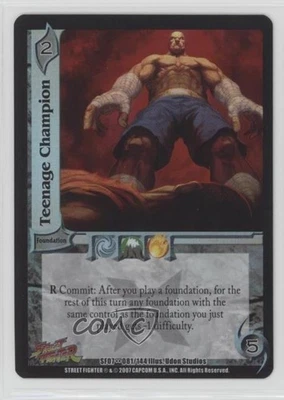 Universal Fighting System (UFS) 2008 - Street Fighter: Domination #SF07-081 Foto 1 de 2