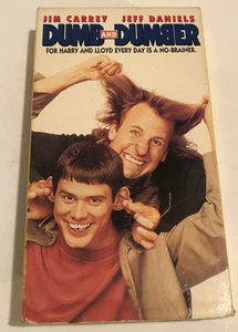 Dumb And Dumber Vhs Tape Jim Carrey Jeff Daniels Lauren Holly S1A - Picture 1 of 3