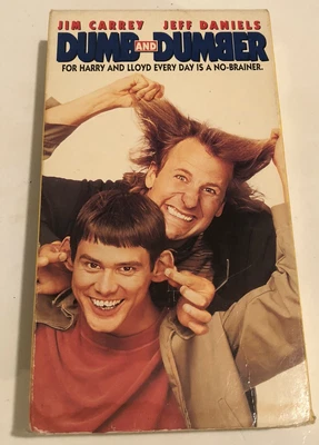 Dumb And Dumber Vhs Tape Jim Carrey Jeff Daniels Lauren Holly S1A - Image 1 of 3