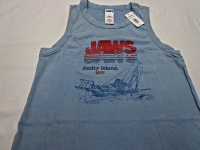 Camiseta sin mangas JAWS Amity Island para mujer juniors XL Foto 1 de 4