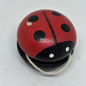 Ladybug Yoyo Wooden - Picture 1 of 6