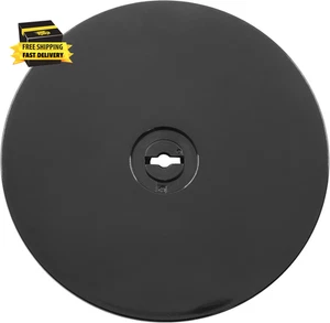6” Black Acrylic Turntable Organizer, Rotating Organizer Swivel Plate for Bathro - Picture 1 of 7
