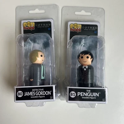 Pin Mate 80 y 81 Detective James Gordon & Penguin Bif Bang POW Lote de 2 Foto 1 de 4