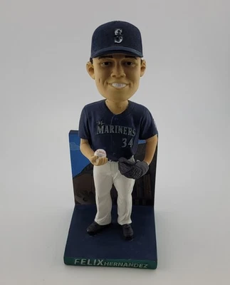 2008 FSN Seattle Mariners Felix Hernandez #34 Bobblehead 7.25" - Image 1 of 4
