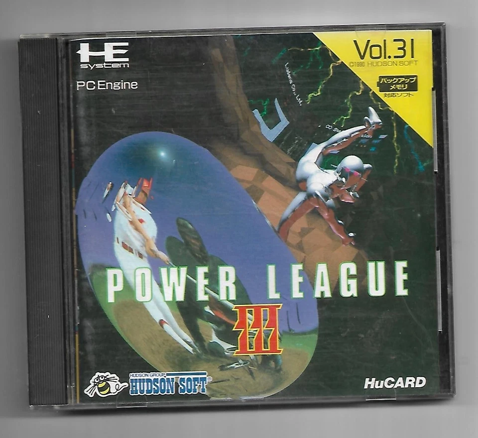 Power League III de PC Engine (JAP) (Completo) - Imagen 1 de 1