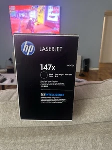 HP 147X High Yield Black Original LaserJet Toner Cartridge, ~25,200 pages, - Photo 1/2