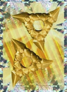 Lego Ninjago Legacy Sticker Nummer Nr. 265 Goldene Waffen Holo - Picture 1 of 1