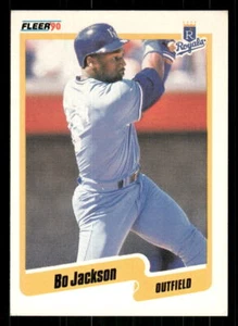 Fleer #110a Bo Jackson 1990 - Foto 1 di 2