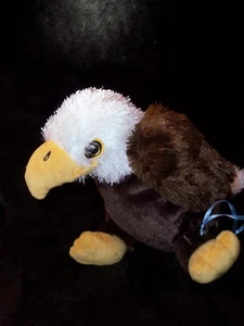 GANZ Webkinz EAGLE Plush Stuffed HM214 Bird ~NO CODE~ - Picture 1 of 2