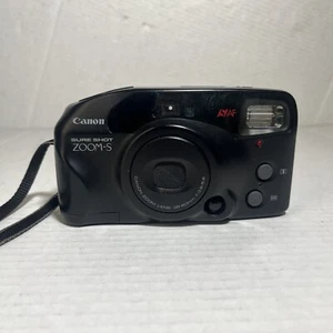 Canon Sure Shot Zoom S 35mm Film Camera 38 to 60mm AF - Battery Needs Charging - Picture 1 of 10
