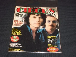 1974 APRIL CIRCUS MAGAZINE - JEFF BECK COVER - L 11959 - Picture 1 of 2