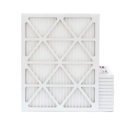 15x20x1 MERV 13 Pleated Air Filters. 12 PACK. Actual Size: 14-1/2 x 19-1/2 x 7/8 - Image 1 of 4