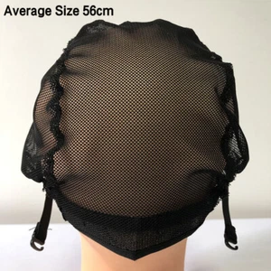 U Part Lace Wig Cap For Making Wigs 56cm With Adjustable Straps Stretch Women's - Picture 1 of 7
