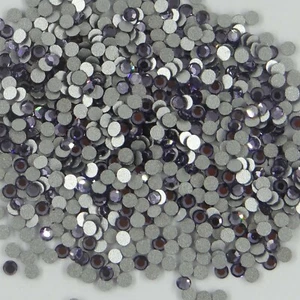 SS5 PR TA *** 50 Strasssteine Preciosa Flachboden SS5 (1,8cm) Farbe: TANSANIT - Bild 1 von 4