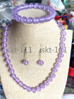 10Mm Purple Alexandrite Quartzite Gemstone Round Beads Necklace Bracelet Earring