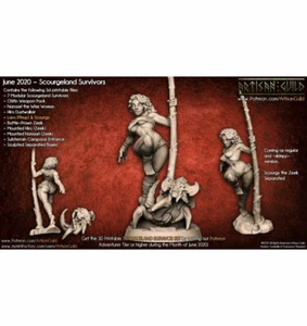 Lara the Dancer | Artisan Guild | D&D | Miniature | Monster - Picture 1 of 2