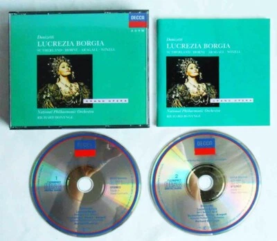 2CD Box Donizetti: Lucrezia Borgia - Joan Sutherland - (Decca) 1999 - Bild 1 von 2