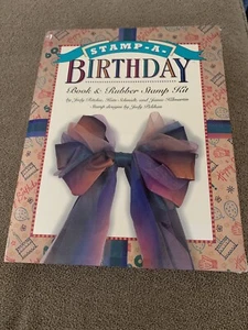 Stamp-A-Birthday Book & Rubber Stamp Kit by Ritchie Schmidt, Kilmartin 1998 (CC) - Picture 1 of 4