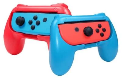 Duo Control Grips For Nintendo Switch Joy-Cons, Red and Blue - SUB-5490 - Image 1 of 3