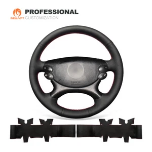 MEWANT Leder Auto Lenkrad Abdeckung für Benz E-Class W211CLK C209 CLS G SL - Bild 1 von 11