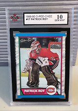 1989-90 O-Pee-Chee Patrick Roy KSA 10 Canadiens de Montréal #17