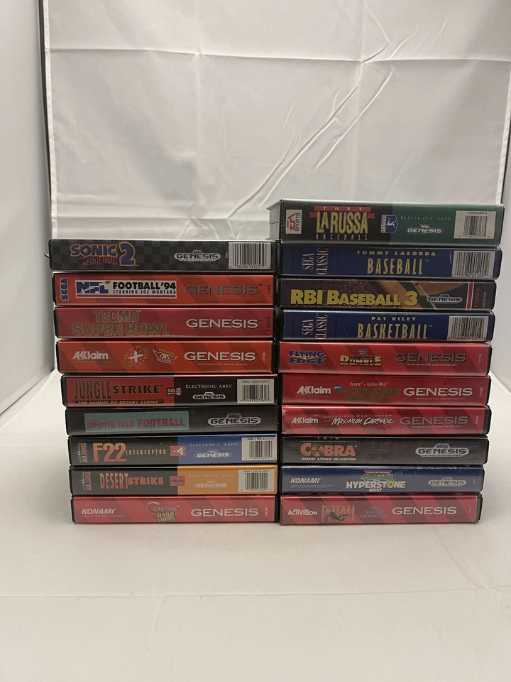 Sega Genesis Games Complete Fun You Pick & Choose Video Games Lot Rares  - Image 1 of 1