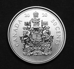 50¢ 2020 sin circular espécimen del conjunto de muestras - baja acuñación - Imagen 1 de 2