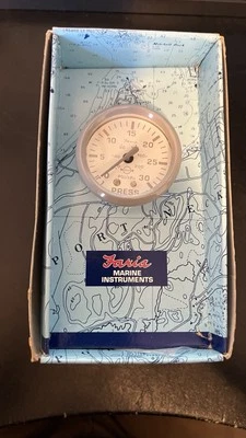 Manómetro de presión de agua Faria 13612 Foto 1 de 3