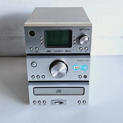 PURE Digital Radio DMX60 DAB / FM CD MP3 Micro System Powers On With Fault Read - Image 1 of 4